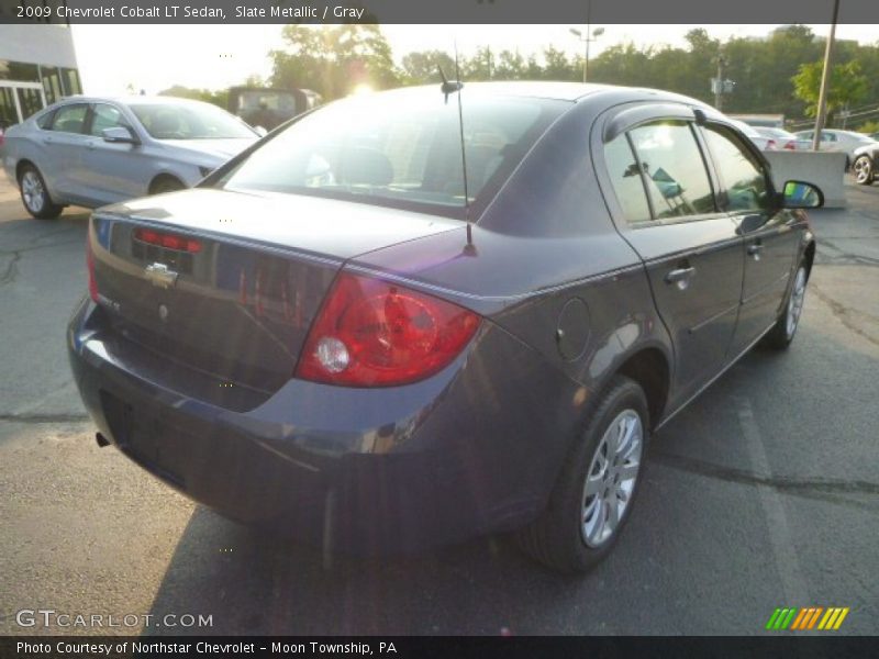 Slate Metallic / Gray 2009 Chevrolet Cobalt LT Sedan
