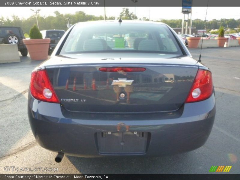 Slate Metallic / Gray 2009 Chevrolet Cobalt LT Sedan