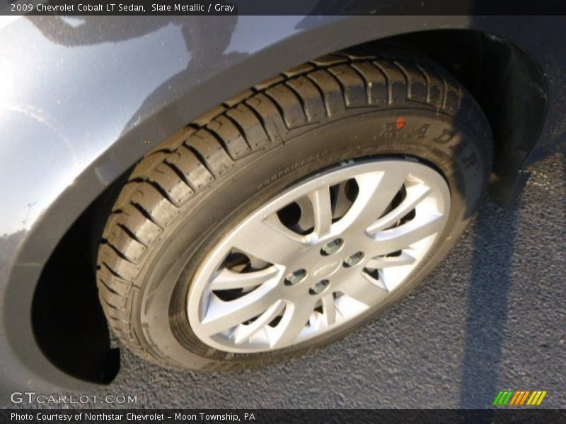 Slate Metallic / Gray 2009 Chevrolet Cobalt LT Sedan