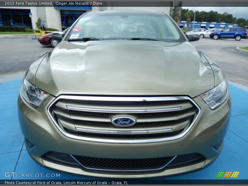 Ginger Ale Metallic / Dune 2013 Ford Taurus Limited