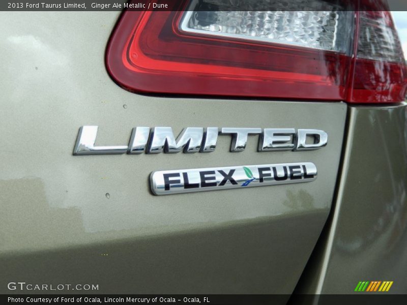 Ginger Ale Metallic / Dune 2013 Ford Taurus Limited
