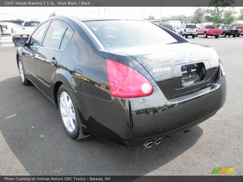 Onyx Black / Black 2005 Nissan Maxima 3.5 SL
