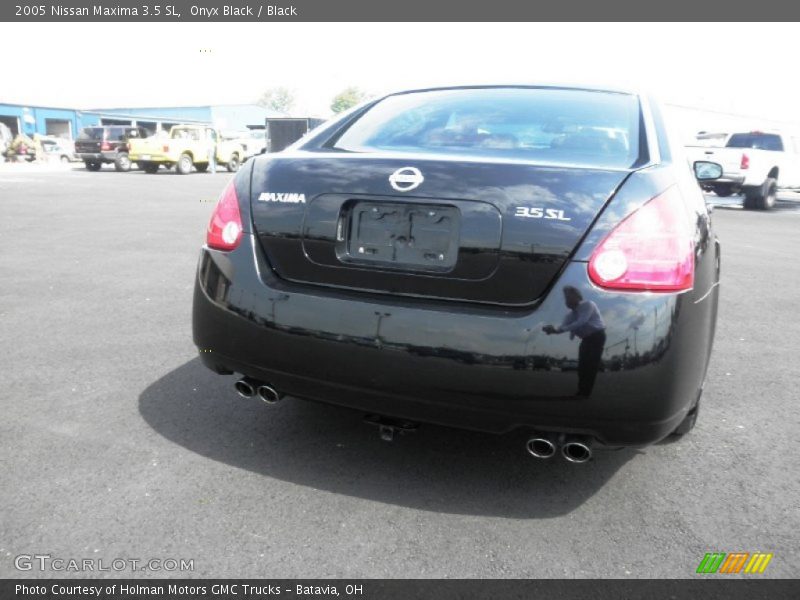 Onyx Black / Black 2005 Nissan Maxima 3.5 SL