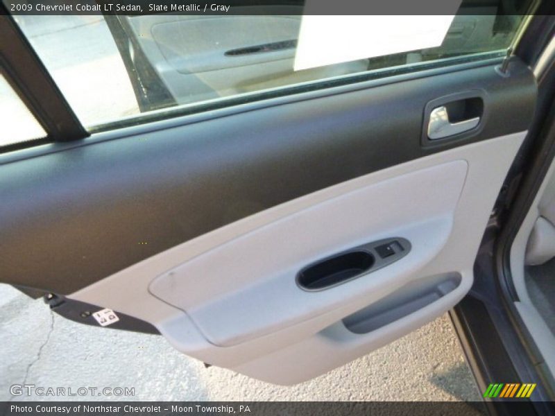 Slate Metallic / Gray 2009 Chevrolet Cobalt LT Sedan