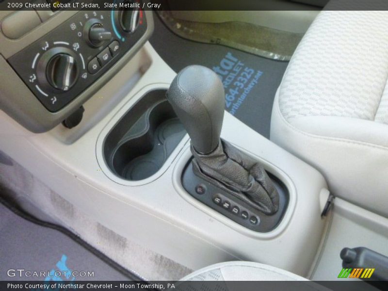 Slate Metallic / Gray 2009 Chevrolet Cobalt LT Sedan