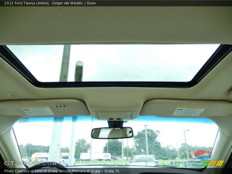 Ginger Ale Metallic / Dune 2013 Ford Taurus Limited