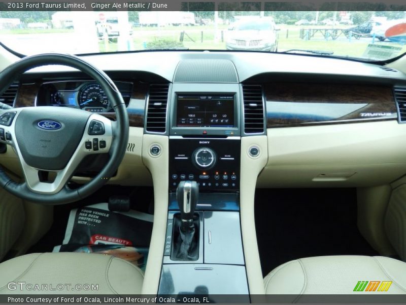 Ginger Ale Metallic / Dune 2013 Ford Taurus Limited
