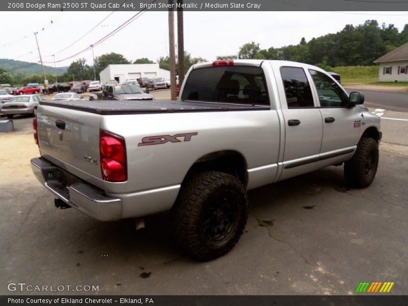 Bright Silver Metallic / Medium Slate Gray 2008 Dodge Ram 2500 ST Quad Cab 4x4