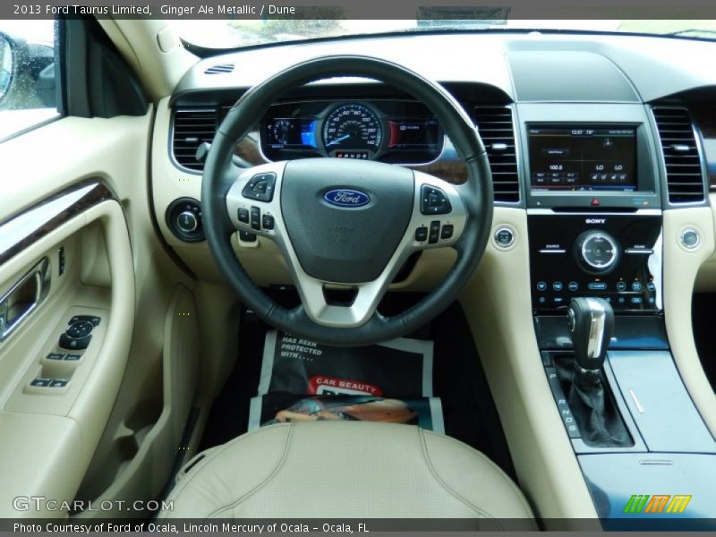 Ginger Ale Metallic / Dune 2013 Ford Taurus Limited