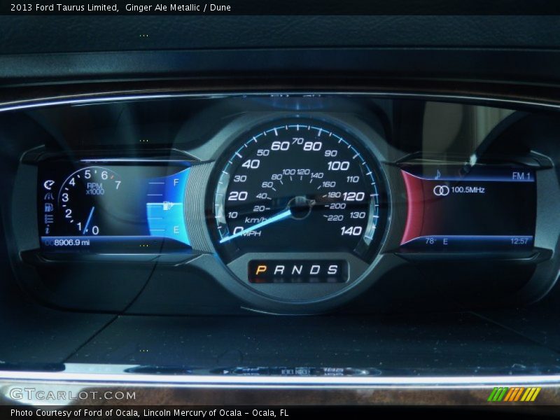 Ginger Ale Metallic / Dune 2013 Ford Taurus Limited