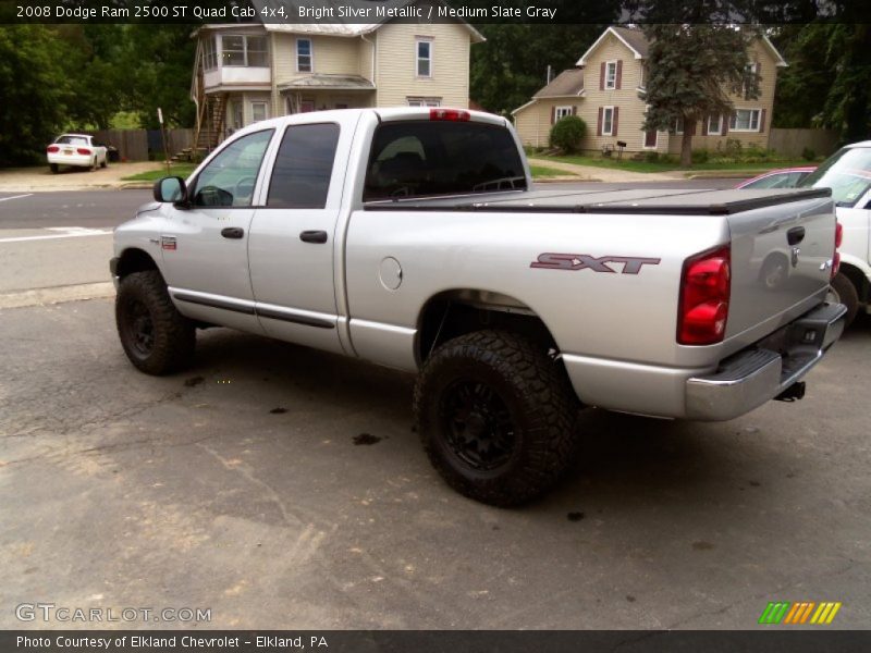 Bright Silver Metallic / Medium Slate Gray 2008 Dodge Ram 2500 ST Quad Cab 4x4
