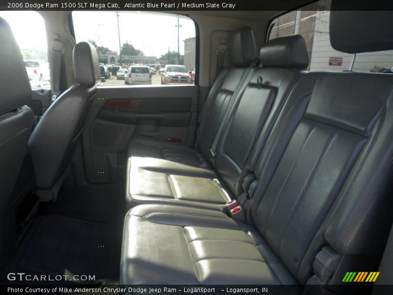 Atlantic Blue Pearl / Medium Slate Gray 2006 Dodge Ram 1500 SLT Mega Cab