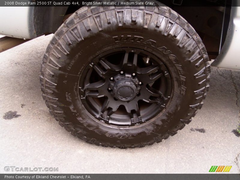 Bright Silver Metallic / Medium Slate Gray 2008 Dodge Ram 2500 ST Quad Cab 4x4