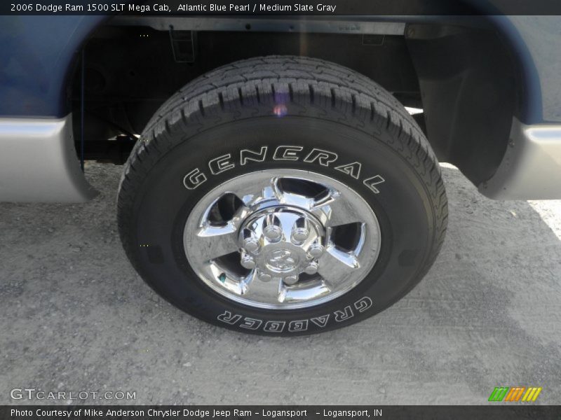 Atlantic Blue Pearl / Medium Slate Gray 2006 Dodge Ram 1500 SLT Mega Cab