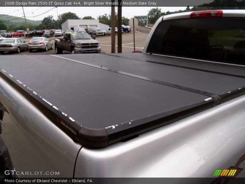 Bright Silver Metallic / Medium Slate Gray 2008 Dodge Ram 2500 ST Quad Cab 4x4