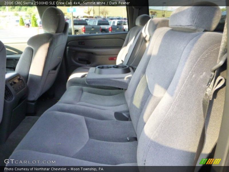 Summit White / Dark Pewter 2006 GMC Sierra 2500HD SLE Crew Cab 4x4