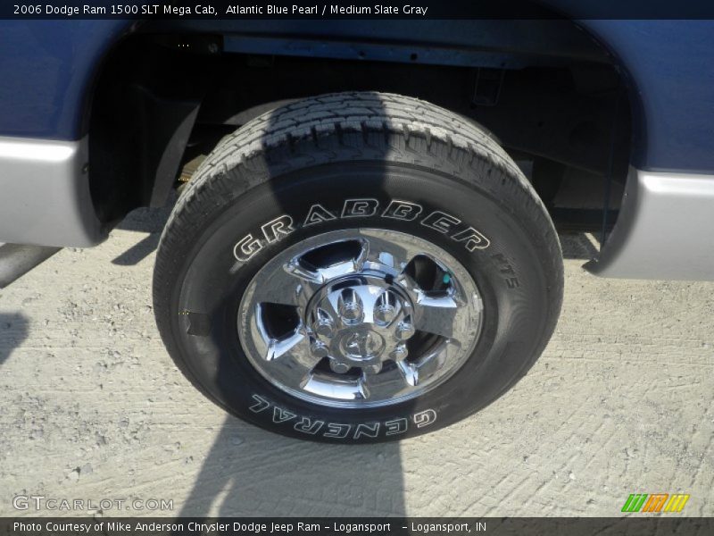 Atlantic Blue Pearl / Medium Slate Gray 2006 Dodge Ram 1500 SLT Mega Cab