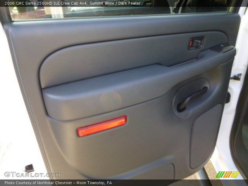 Summit White / Dark Pewter 2006 GMC Sierra 2500HD SLE Crew Cab 4x4