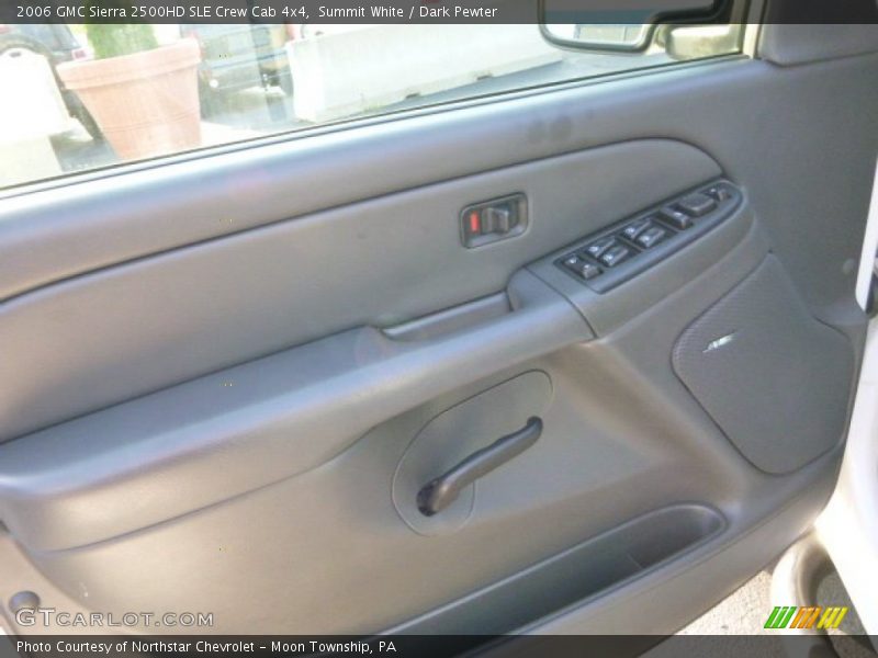 Summit White / Dark Pewter 2006 GMC Sierra 2500HD SLE Crew Cab 4x4
