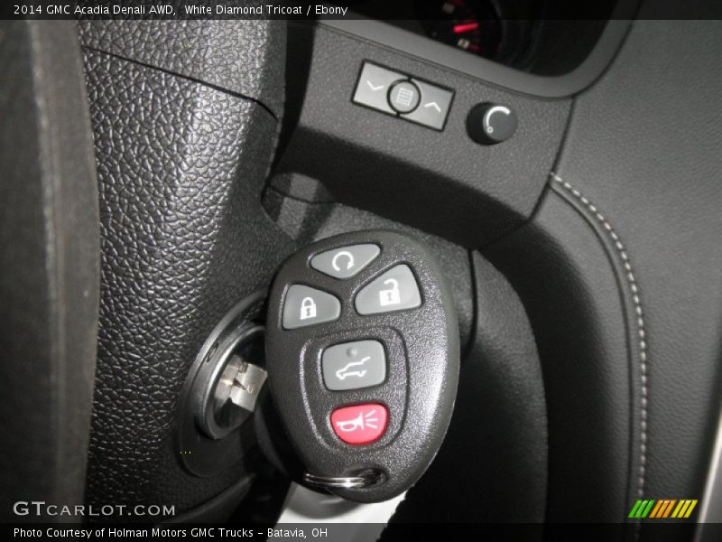 Keys of 2014 Acadia Denali AWD