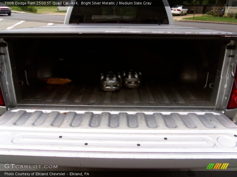 Bright Silver Metallic / Medium Slate Gray 2008 Dodge Ram 2500 ST Quad Cab 4x4