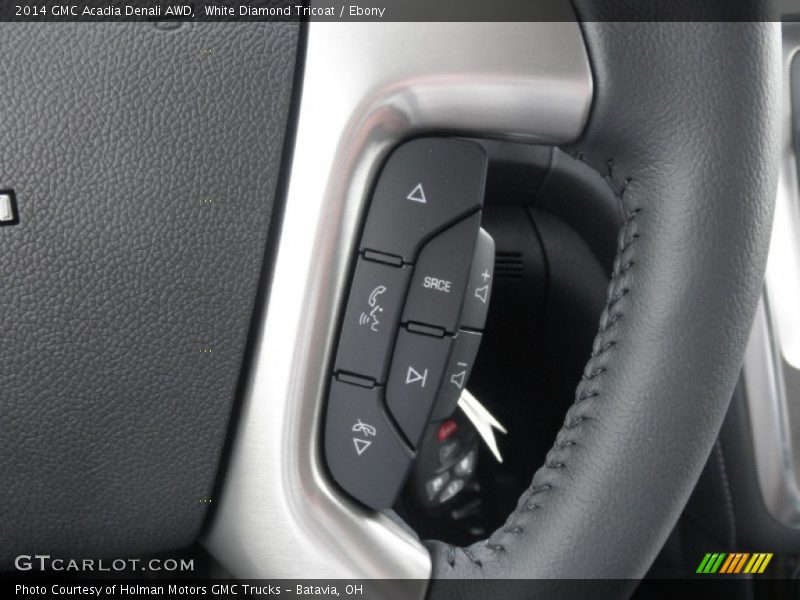 Controls of 2014 Acadia Denali AWD