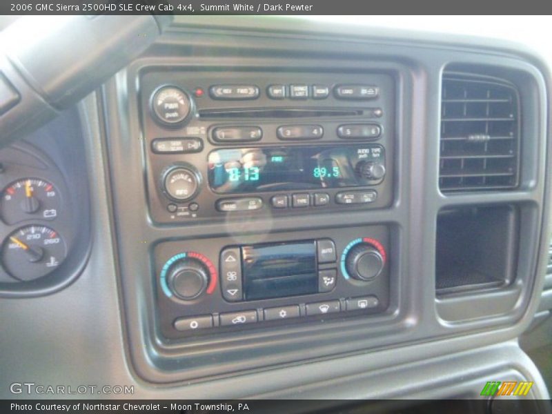 Summit White / Dark Pewter 2006 GMC Sierra 2500HD SLE Crew Cab 4x4