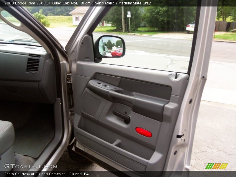Bright Silver Metallic / Medium Slate Gray 2008 Dodge Ram 2500 ST Quad Cab 4x4