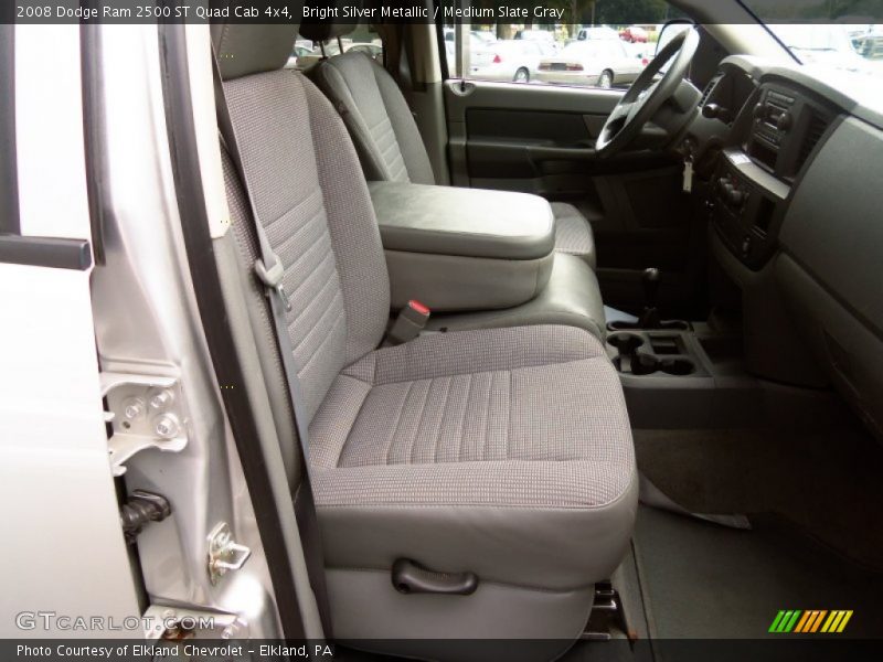 Bright Silver Metallic / Medium Slate Gray 2008 Dodge Ram 2500 ST Quad Cab 4x4