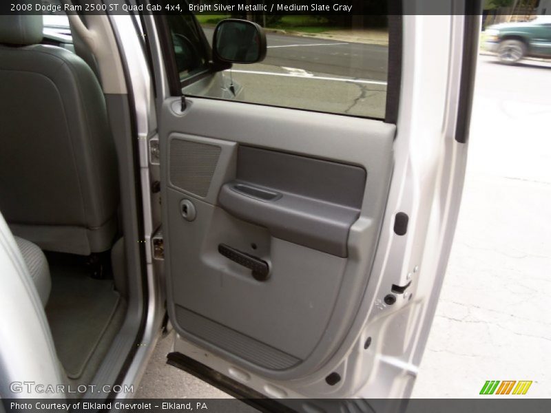 Bright Silver Metallic / Medium Slate Gray 2008 Dodge Ram 2500 ST Quad Cab 4x4