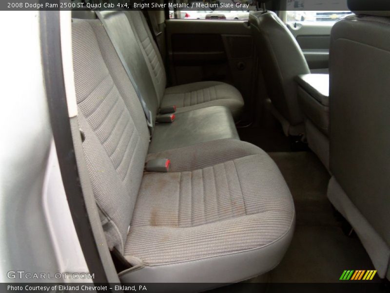 Bright Silver Metallic / Medium Slate Gray 2008 Dodge Ram 2500 ST Quad Cab 4x4