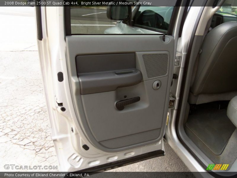 Bright Silver Metallic / Medium Slate Gray 2008 Dodge Ram 2500 ST Quad Cab 4x4