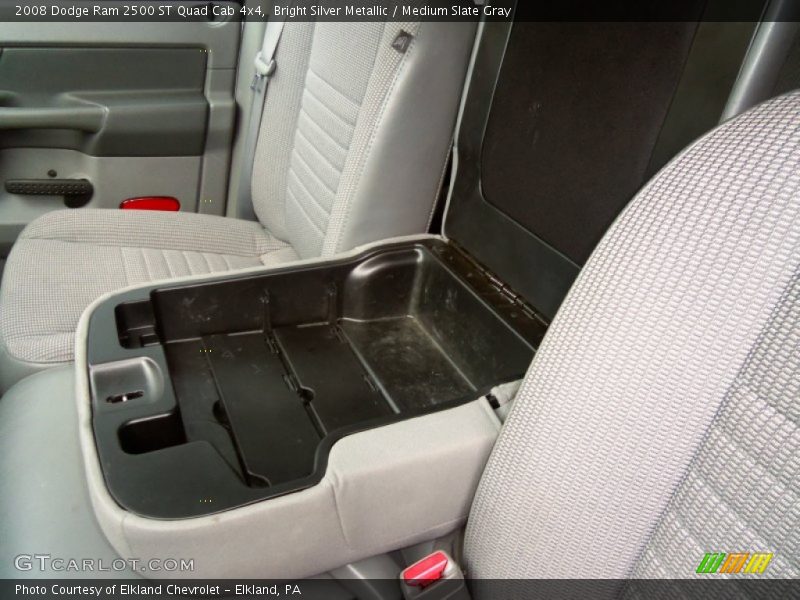 Bright Silver Metallic / Medium Slate Gray 2008 Dodge Ram 2500 ST Quad Cab 4x4
