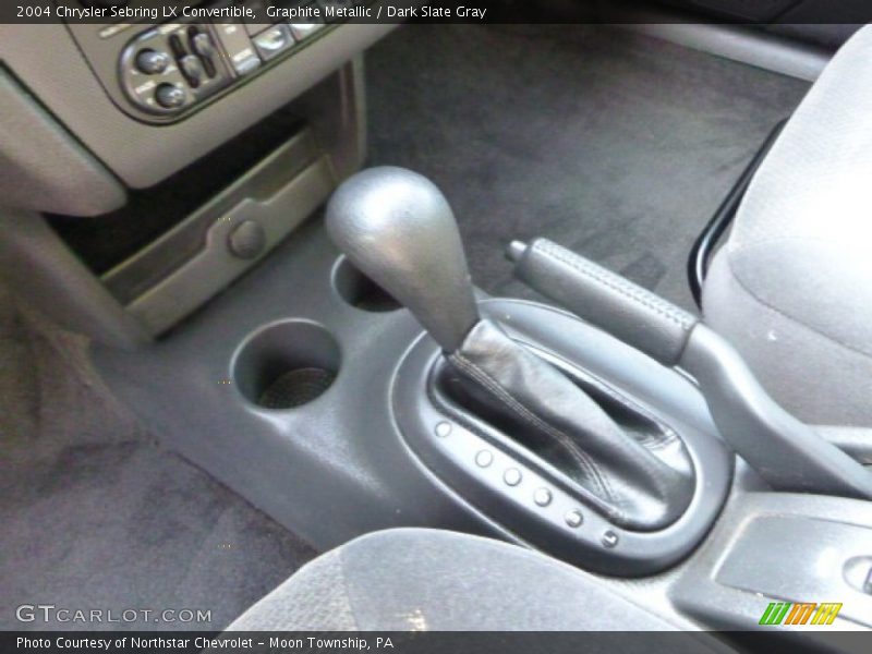 Graphite Metallic / Dark Slate Gray 2004 Chrysler Sebring LX Convertible