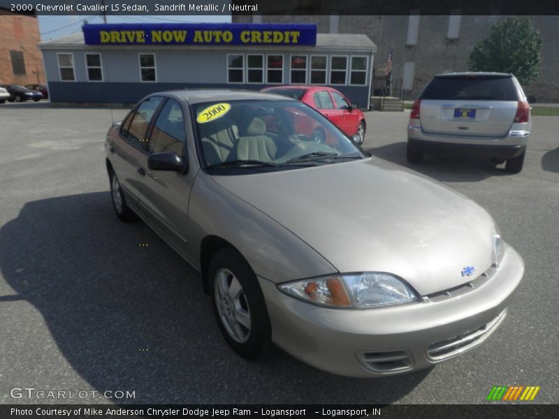 Sandrift Metallic / Neutral 2000 Chevrolet Cavalier LS Sedan