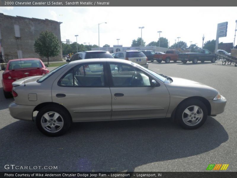 Sandrift Metallic / Neutral 2000 Chevrolet Cavalier LS Sedan