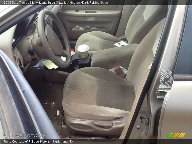 Arizona Beige Metallic / Medium/Dark Pebble Beige 2006 Ford Taurus SE
