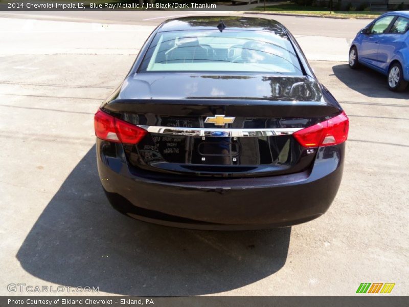 Blue Ray Metallic / Jet Black/Dark Titanium 2014 Chevrolet Impala LS