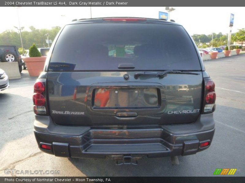 Dark Gray Metallic / Dark Pewter 2004 Chevrolet TrailBlazer LS 4x4
