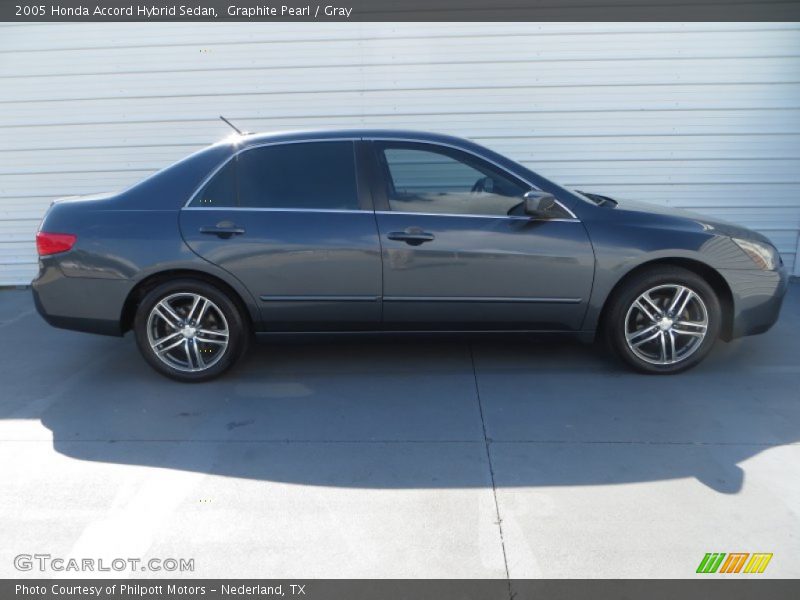 Graphite Pearl / Gray 2005 Honda Accord Hybrid Sedan