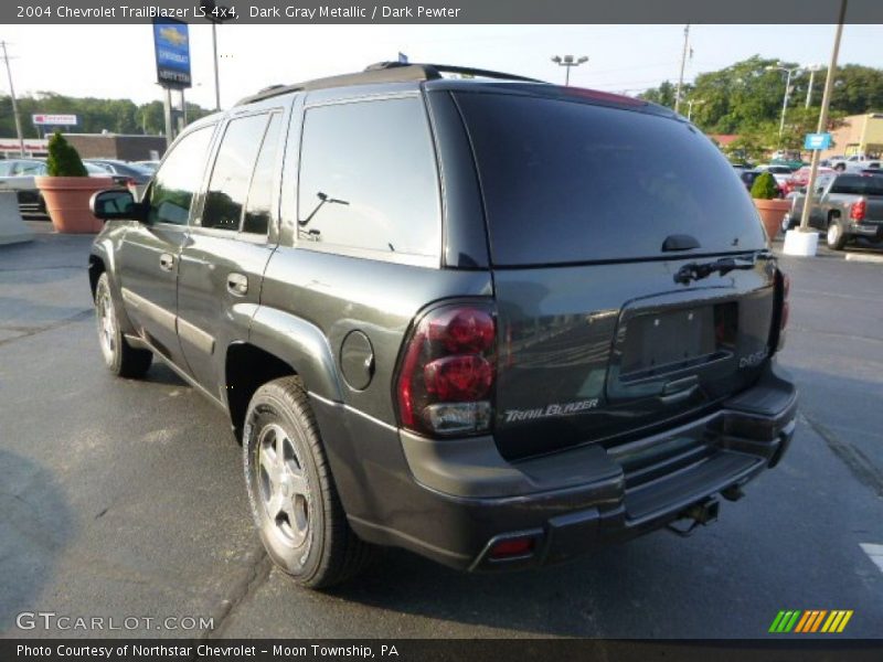Dark Gray Metallic / Dark Pewter 2004 Chevrolet TrailBlazer LS 4x4