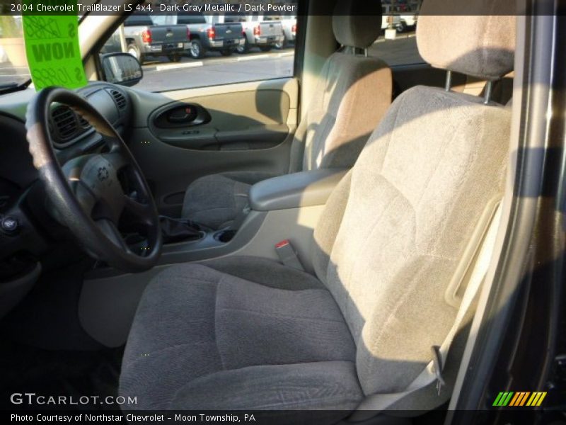 Dark Gray Metallic / Dark Pewter 2004 Chevrolet TrailBlazer LS 4x4