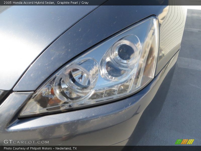 Graphite Pearl / Gray 2005 Honda Accord Hybrid Sedan