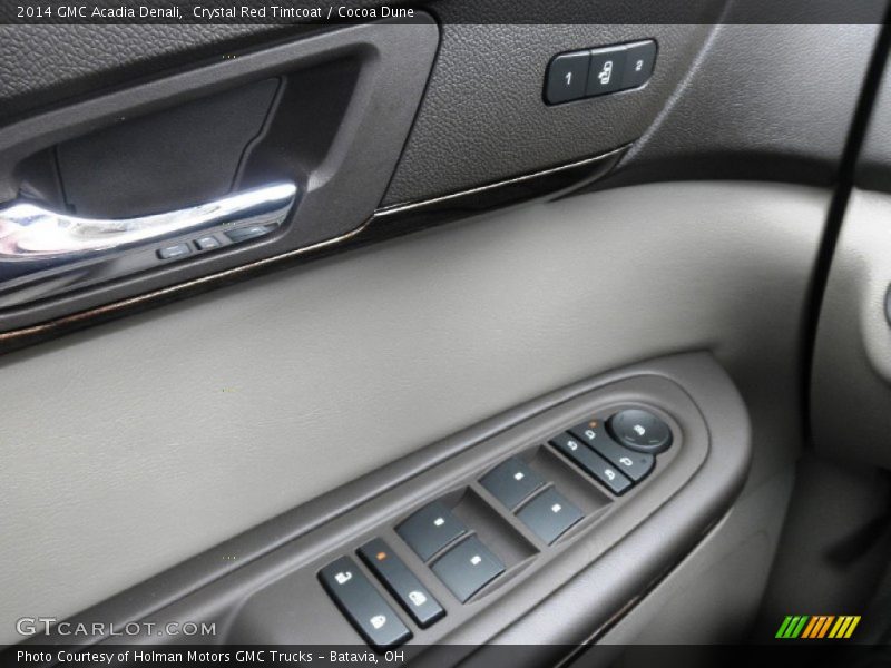 Crystal Red Tintcoat / Cocoa Dune 2014 GMC Acadia Denali