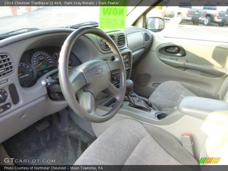 Dark Gray Metallic / Dark Pewter 2004 Chevrolet TrailBlazer LS 4x4
