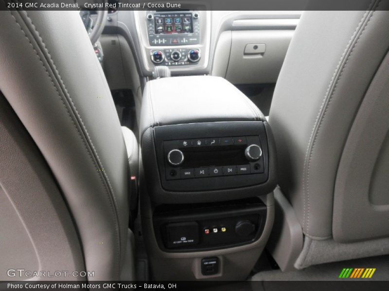 Crystal Red Tintcoat / Cocoa Dune 2014 GMC Acadia Denali