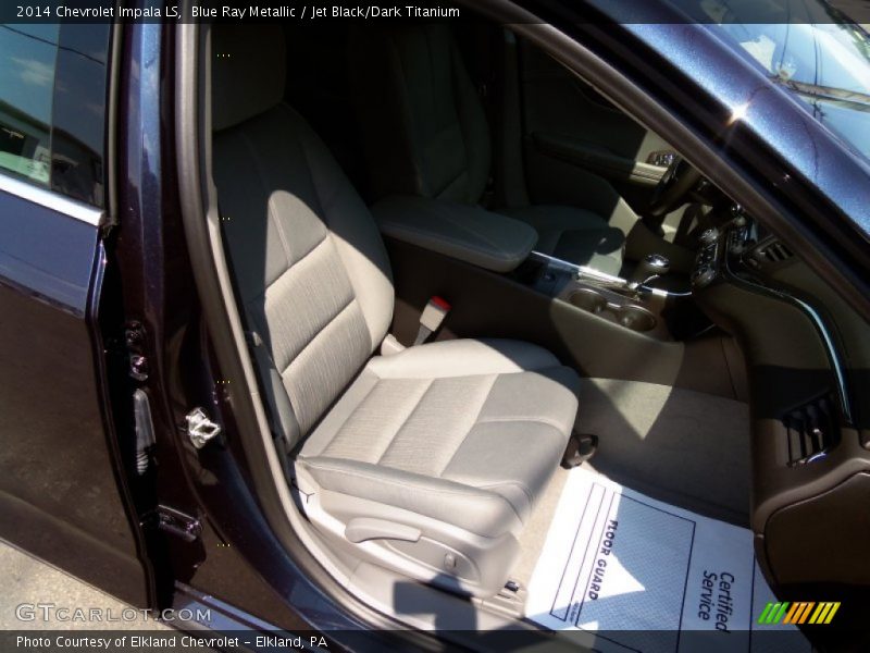 Blue Ray Metallic / Jet Black/Dark Titanium 2014 Chevrolet Impala LS