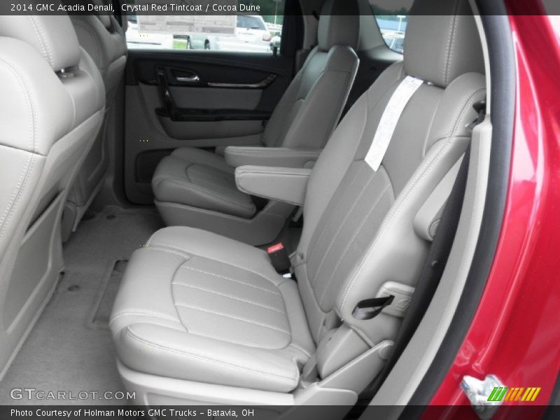 Crystal Red Tintcoat / Cocoa Dune 2014 GMC Acadia Denali