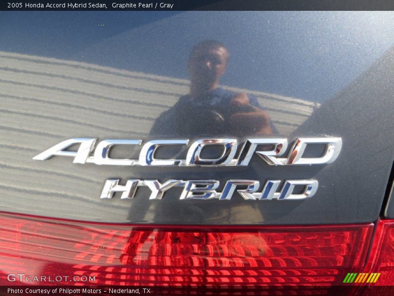 Graphite Pearl / Gray 2005 Honda Accord Hybrid Sedan