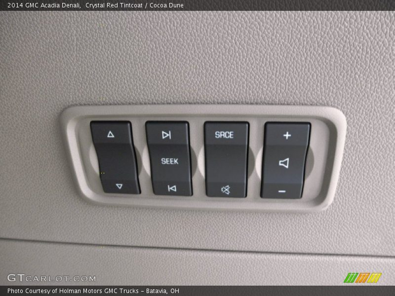 Crystal Red Tintcoat / Cocoa Dune 2014 GMC Acadia Denali
